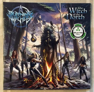 Burning Witches - The Witch Of The North (Blue Splatter 2LP - Signed by all) NEW