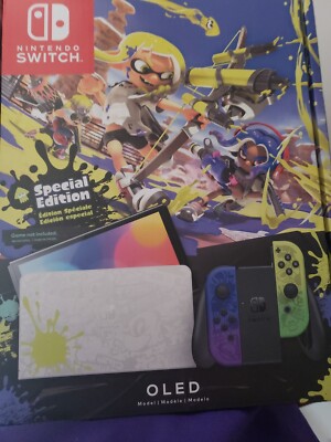 Nintendo Switch   OLED Model Splatoon 3 Special Edition- Brand New In Box