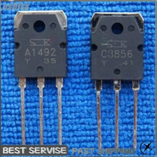 10pairs(20pcs) of 2SA1492 & 2SC3856 SANKEN Transistor A1492 & C3856