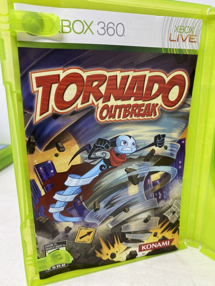 Microsoft X-Box 360 Tornado Outbreak Video Game Complete w