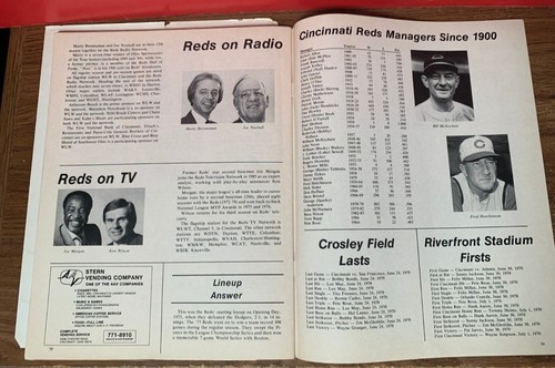 Major League Baseball Scorecards And Yearbooks Each Sold Separately - Picture 223 of 306