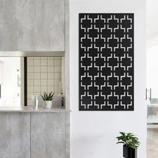 Decorative Wall Mount Privacy Screen Panel Metal Laser Cut Privacy Screen Fence