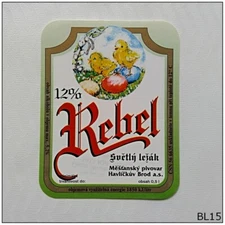 Rebel Czech Beer Label (BL15)