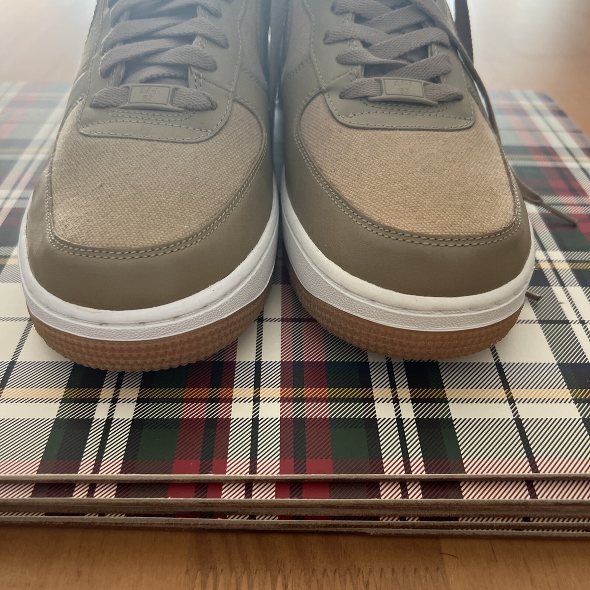 RARE Nike Air Force 1 Beechtree White Gum Brown Size 10 