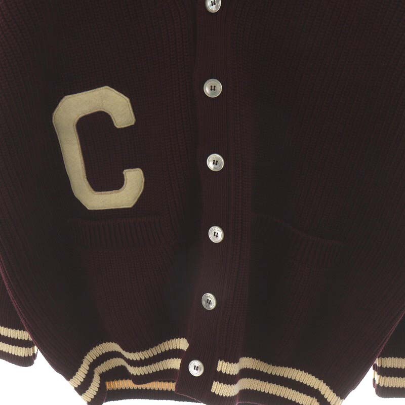 CELINE by Hedi Slimane 23AW College Cardigan Logo Cotton S CELINE by Hedi Slimane 23AW College Cardigan Logo Cotton S