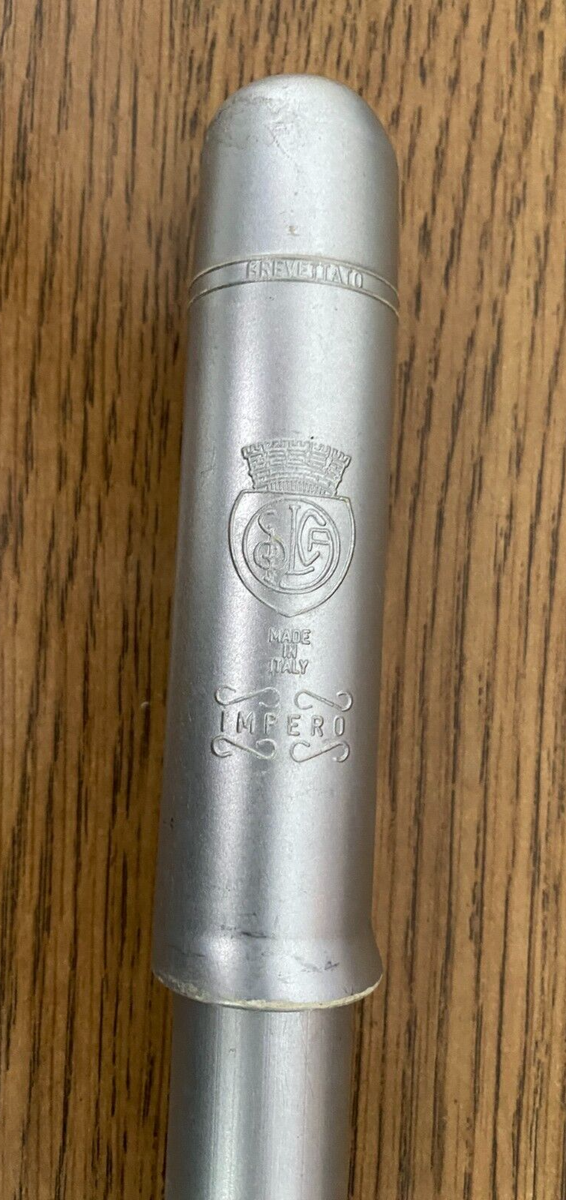 Pompe à vélo Italienne Impero - made in italy - Milremo. Rouge Vintage Eroica NOS NEW Italian Silca Impero RED framepump pump presta