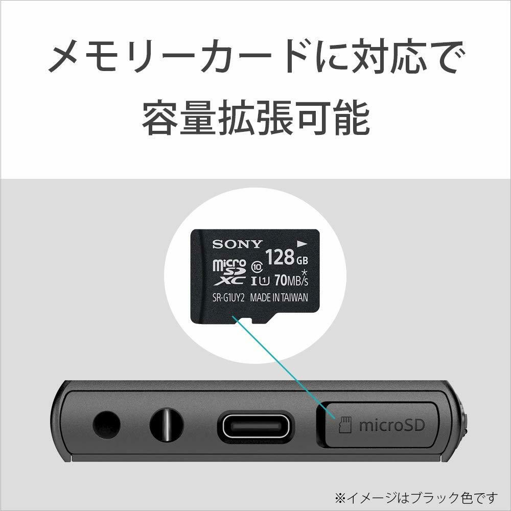 SONY Walkman 64GB A Series NW-A107 : High-res compatible bluetooth