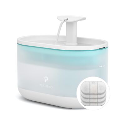 PETLIBRO Cat Water Fountain, 71oz/2.1L Ultra Quiet Pet Water Fountain for Cat...