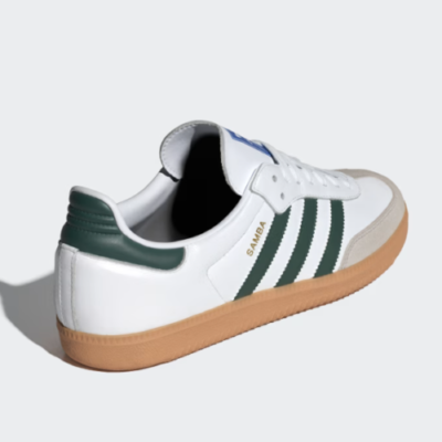 Adidas Samba OG Leather Shoes Sneakers Collegiate Green IE3437 | eBay