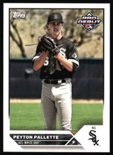 2023 Topps Pro Debut Peyton Pallette #PD-6 ACL White Sox