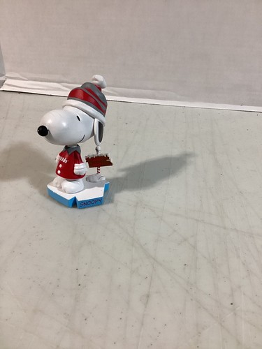 Snoopy Ohio State Buckeyes Peanuts Bighead Bobblehead NCAA College - Picture 2 of 2