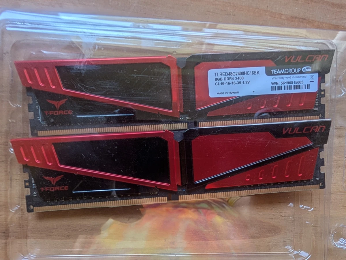 Team Group PC4-19200 (DDR4-2400) Bus Speed Computer RAM 16 GB