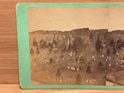 C. 1870s Stereoview Of Charles Evans Cemetery - Reading, Pennsylvania — photo 2