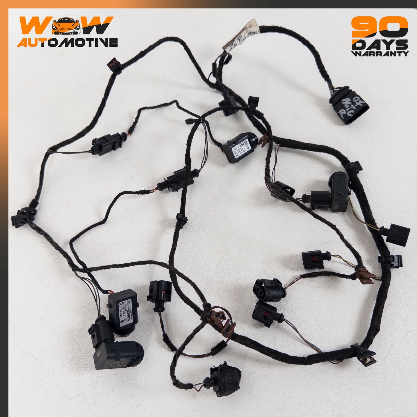 04-11 BENTLEY CONTINENTAL GTC GT REAR BUMPER PARKING SENSOR WIRE HARNESS OEM