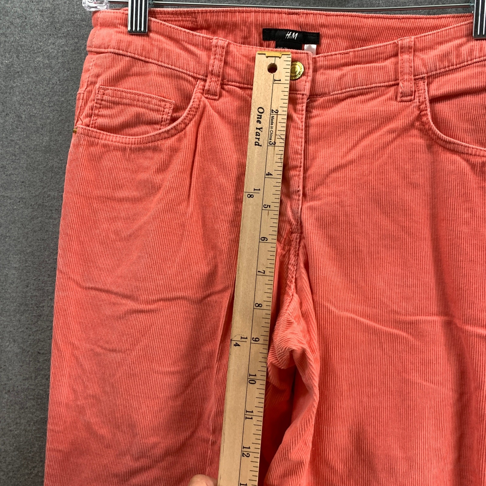 H&M Women's Pants Size 6 Orange Color thumbnail 5