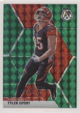 2020 Panini Mosaic Green Mosaic Prizm Tyler Eifert #50 2l4