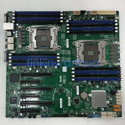 For Supermicro X10DRi Intel C612 Chipset LGA 2011 DDR4 E-ATX Server Motherboard