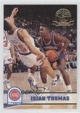 1993-94 NBA Hoops 5th Anniversary Isiah Thomas #67 HOF 0m4x