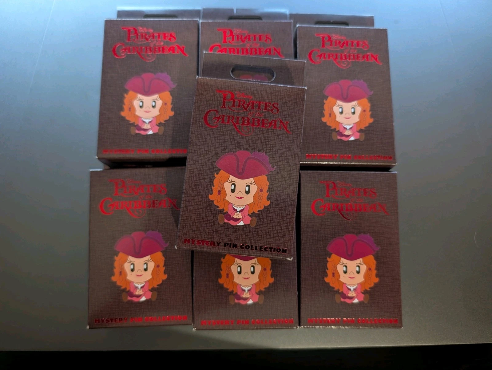 Disney WDI MOG adorbs boxes Pirates of the Caribbean Pins