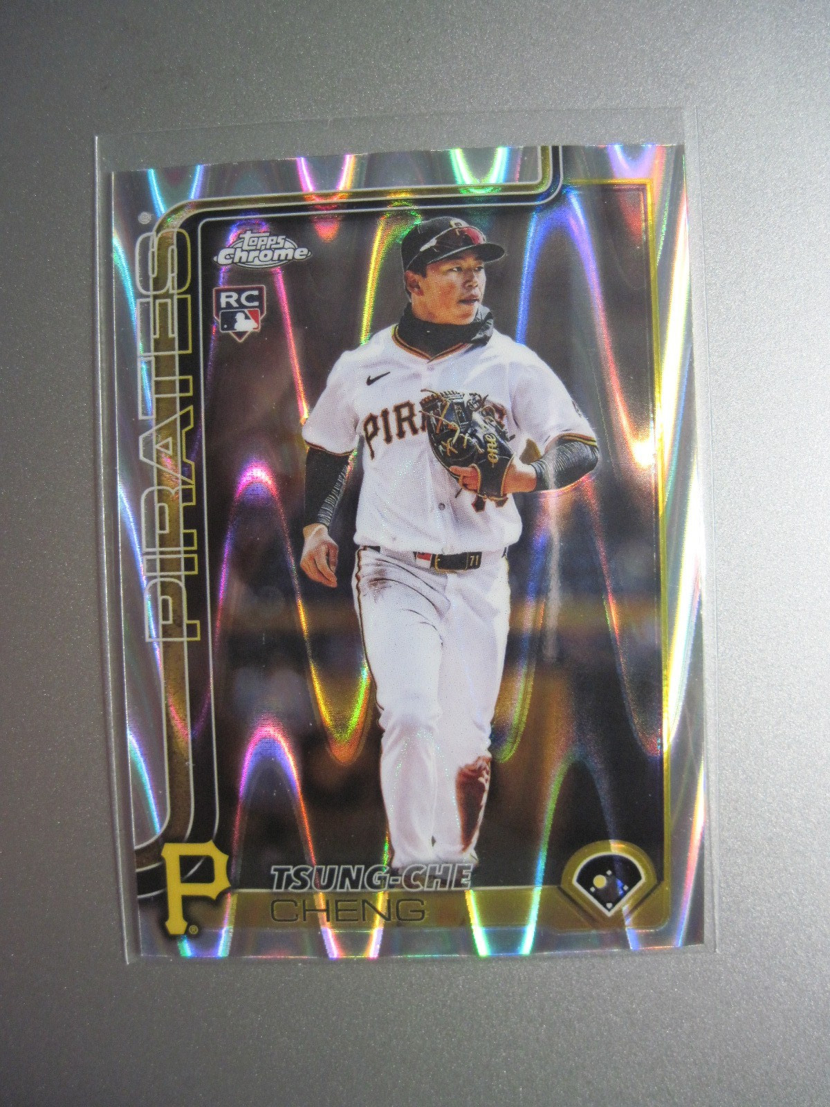 2025 Topps Chrome Update RayWave Refractors #USC74 Tsung-Che Cheng