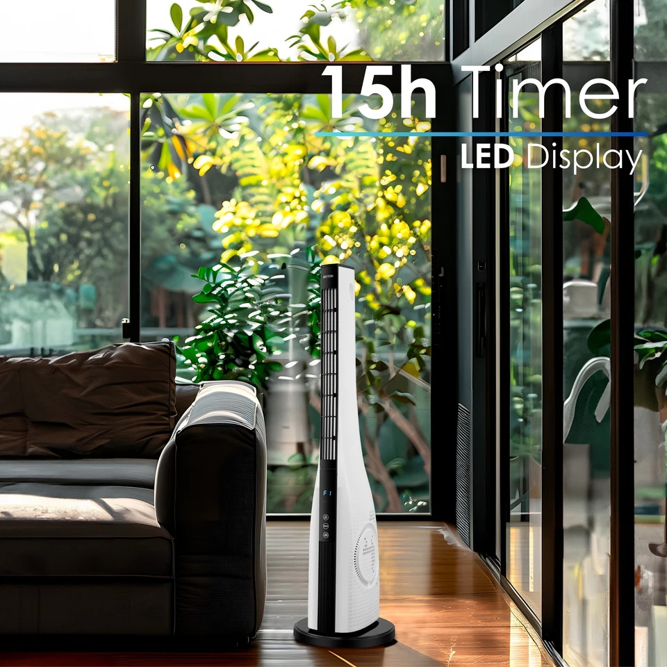 Ventilador de torre Aircooler Tower Fan Torre Ventilador Ventilador Oscilante - Imagen 4 de 4