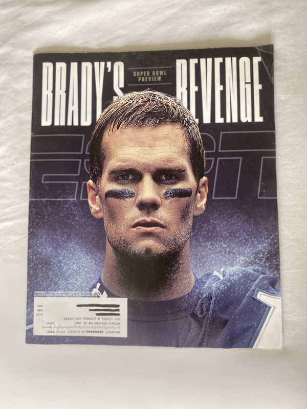ESPN Magazine February 2017 Super Bowl Preview Brady's Revenge Football