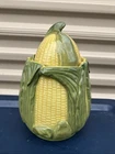 VTG Shawnee Pottery Corn King #66 Cookie Jar Canister