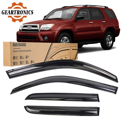 Rain Guards For Toyota 4Runner 2003-2009 Window Visor Sun Deflector SHATTERPROOF