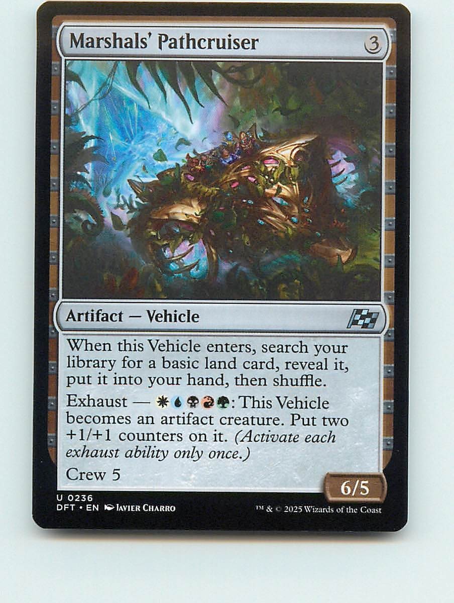 Marshals' Pathcruiser - U236 - MTG - Aetherdrift (DFT)