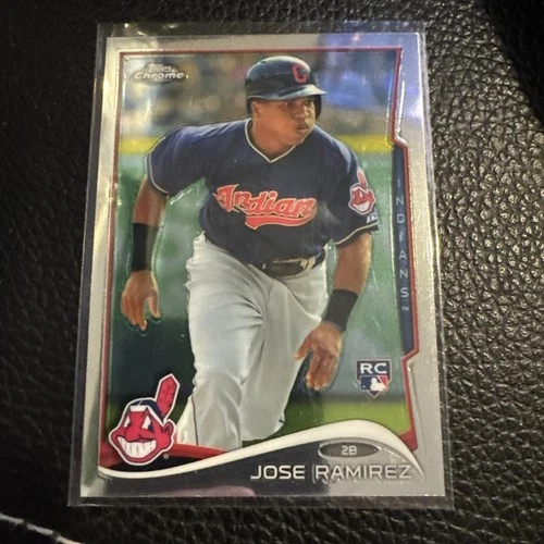 2014 Topps Chrome #45 JOSE RAMIREZ Rookie Card  All Star HOT!!!