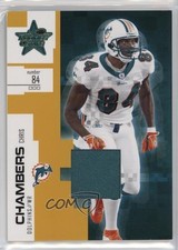 2007 Leaf Rookies & Stars Gold Materials Chris Chambers #57 no9