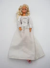 90s Mattel Vintage Barbie Doll Wedding Dress Figure