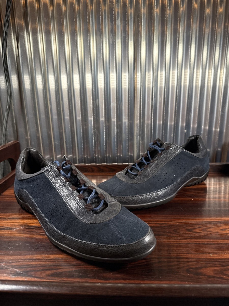 Donald J Pliner Farr Mens US Size 11.5 Blue Suede Leather  display picture 3