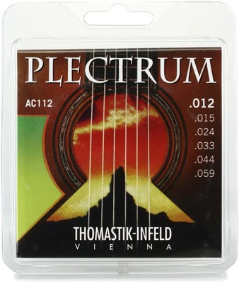 Thomastik-Infeld Plectrum Acoustic Guitar Strings - Medium-light .012-.059
