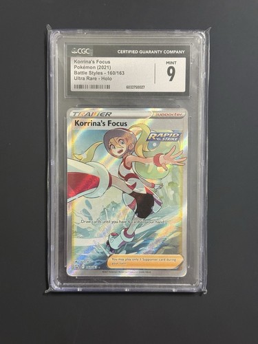 Korrina's Focus graded CGC 9 for sale on eBay