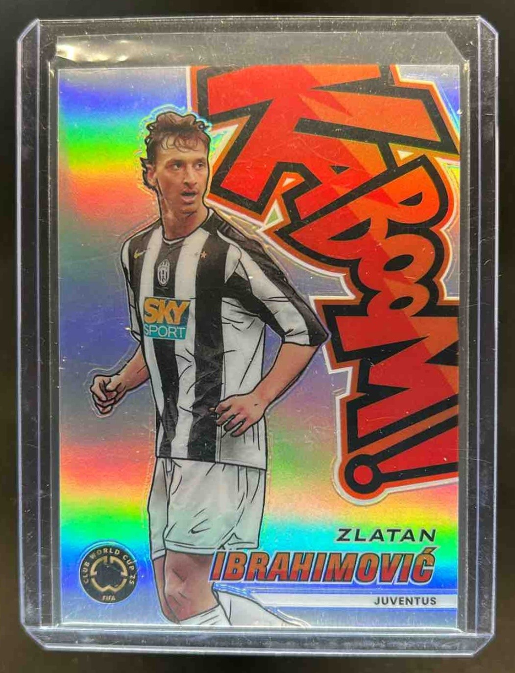 Zlatan Ibrahimovic 2025 Prizm Club World Cup #11 Kaboom! /(SSP