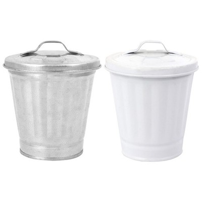 2pcs Müll kann Mini Abwärtskabne Müll können Müllhalter Blumentopf Blumentopf