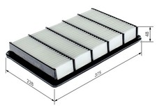 BOSCH Luftfilter F 026 400 362 für MAZDA