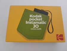 Kodac Pocket Instamatic 30 Camera Outfit Orginal Box Accessories Tested