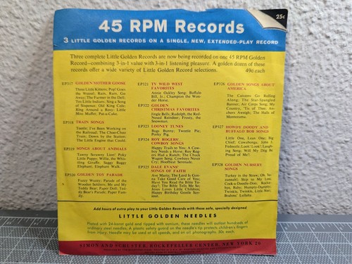 Walt Disneys Song of Tomorrowland - Disneyland Golden Record 45 RPM - Bild 2 von 14