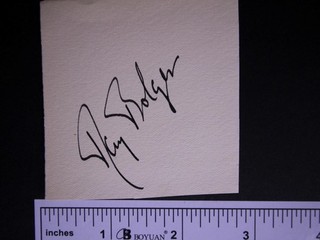 RAY BOLGER (1904 1987) (WIZARD OF OZ) AUTOGRAPH PAPER ITEM