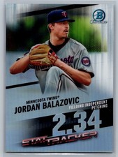 2020 Bowman Chrome #ST-1 Jordan Balazovic Stat Tracker *TW