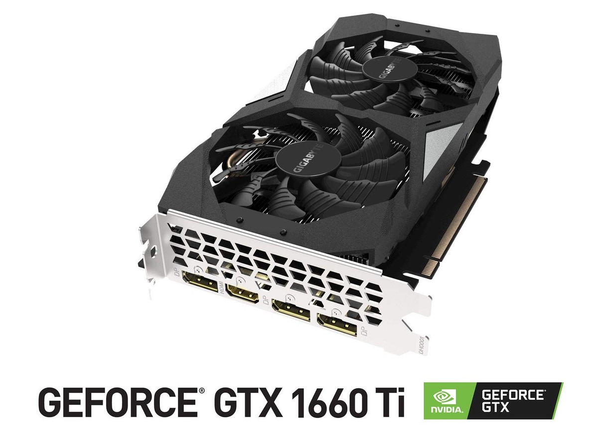 グラフィックボード・グラボ・ビデオカード GIGABYTE GeForce GTX 1660 Ti OC 6G Gygabyte GeForce GTX 1660 TI OC 6G GDDR6 Video Card (GV