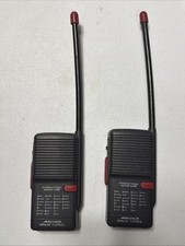 Vintage Pair of Radio Shack Archer Space Patrol Walkie Talkies 60-4020