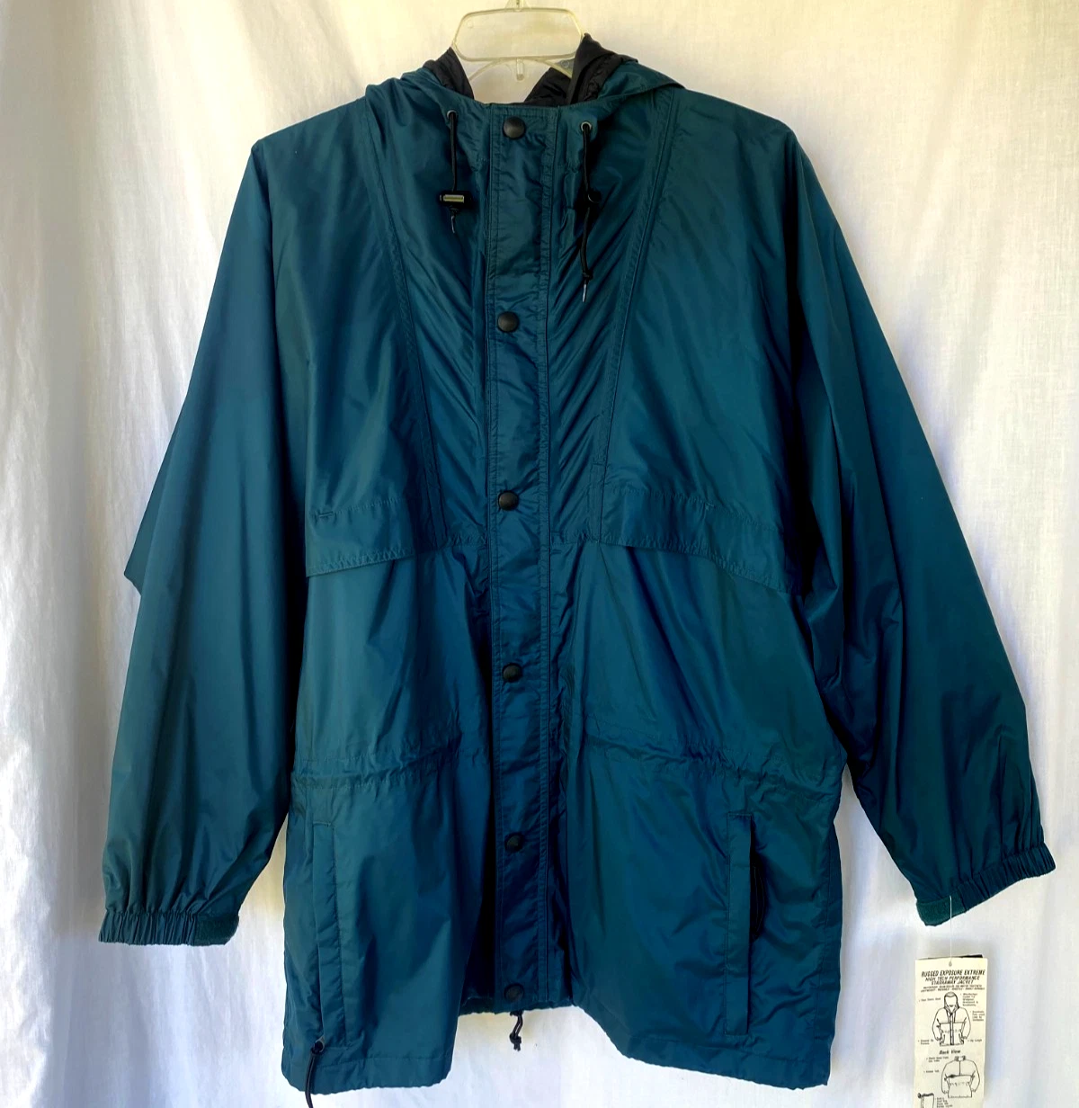 RUGGED EXTREME EXPOSURE..HIGH TECH PERFORMANCE..PACKABLE..JACKET / WINDBREAKER