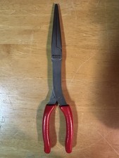 Snap-on™ 911ACF 11" long Red Vinyl Grip Needle Nose Pliers
