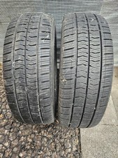 2x Kumho ProTran 4S Van Tyres 205/65R16C  7.8 and 7.7 mm