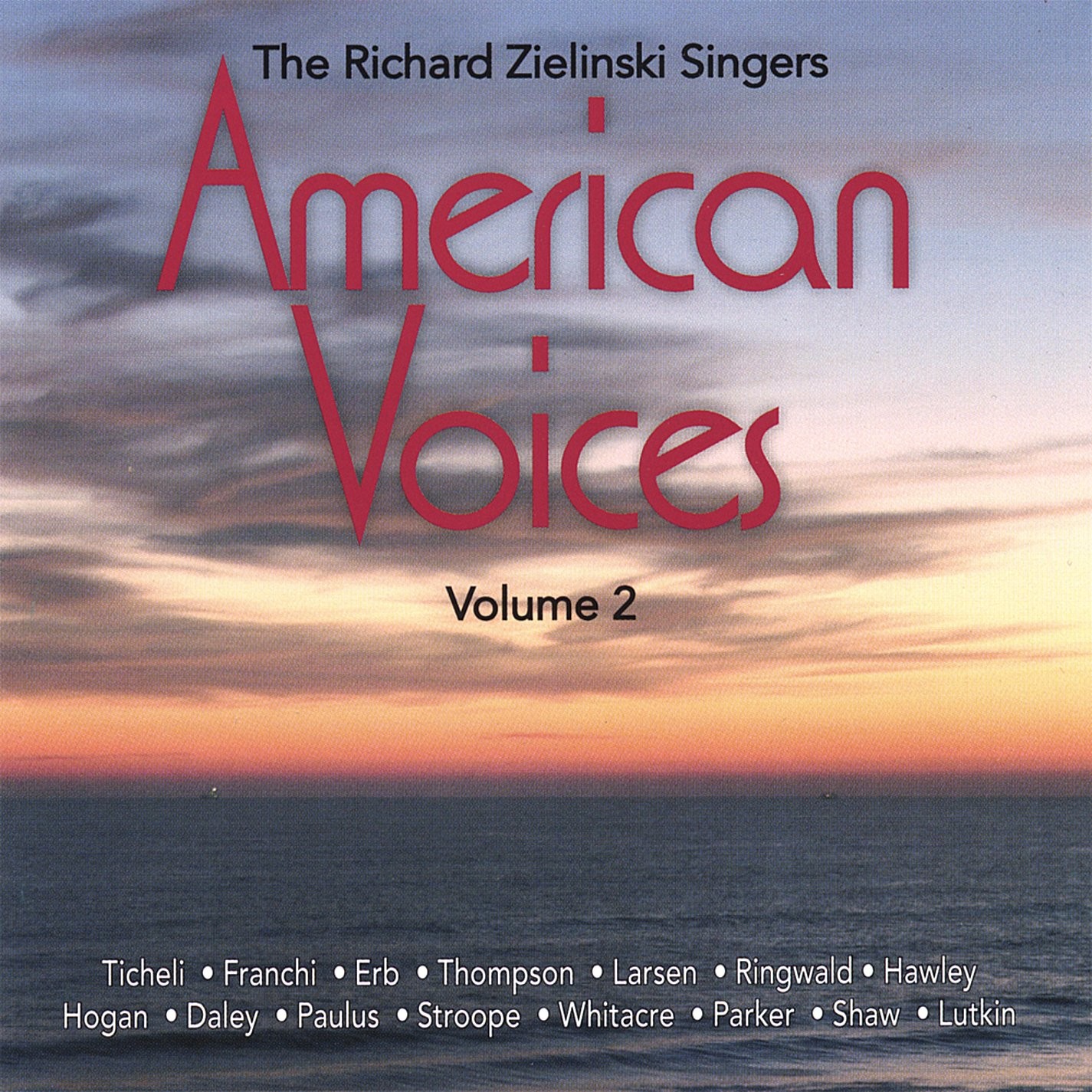 Richard Zielinski Singers American Voices Vol.2 (CD) (ИМПОРТ ИЗ Великобритании)