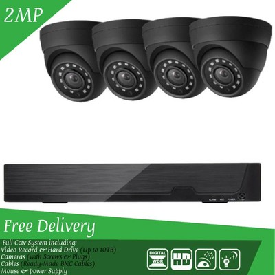 8 Kanäle 1080p DVR 1080P CCTV-Kamera Heimsicherheitssystem Kit Außen IR Nacht