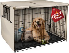 Explore Land 36 inches Dog Crate Cover Heavy Duty Polyester Pet Kennel Sunshade